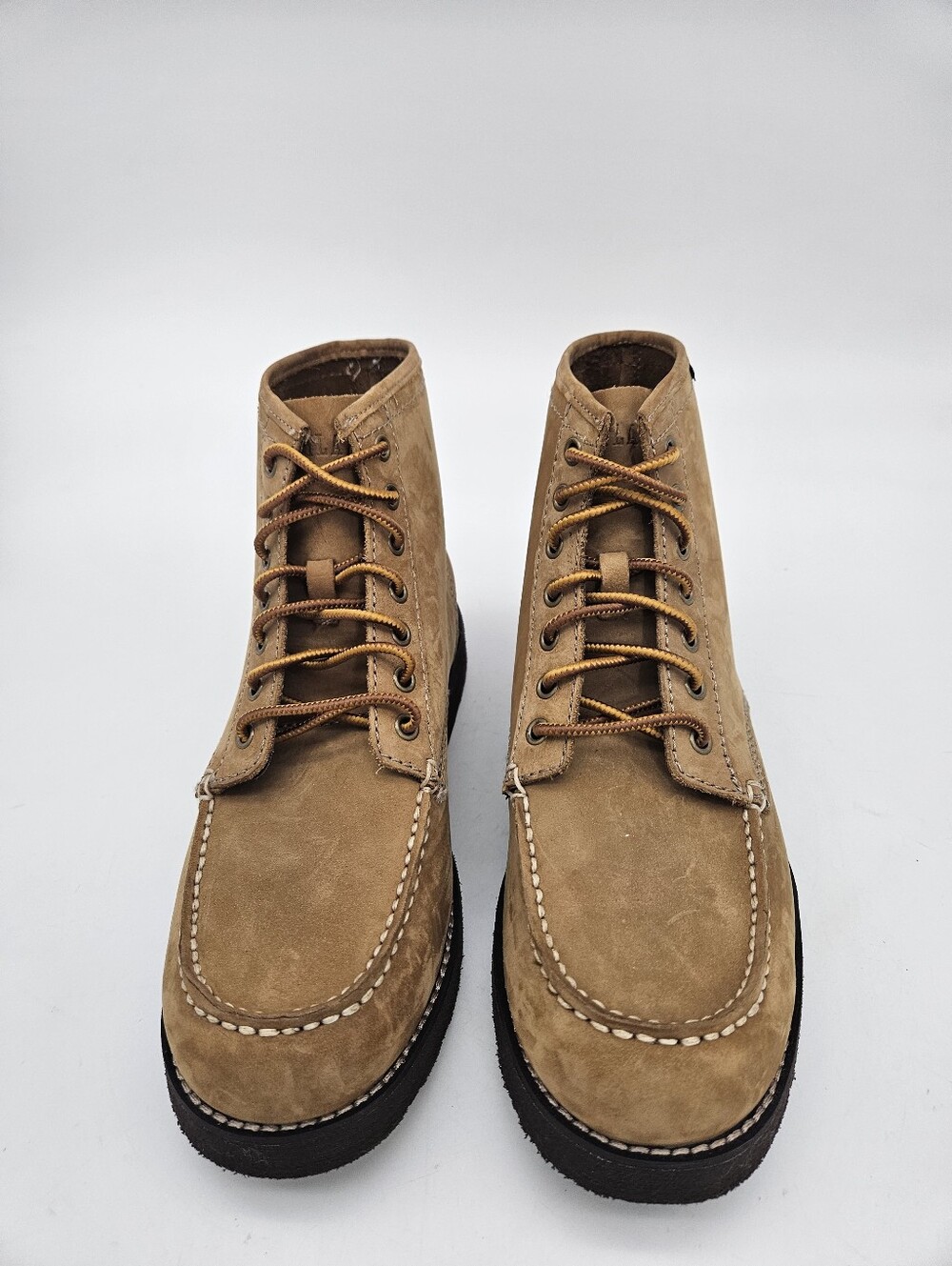 Eastland Men's Lumber Up Lace-Up Leather Boots in Tan Sz 9D Lightweight Durable - Picture 4 of 12